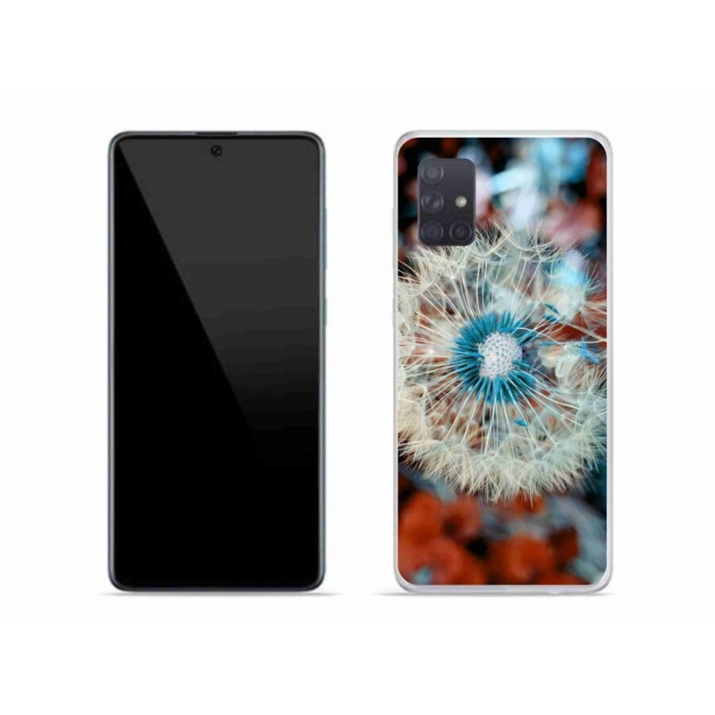 Gelový kryt mmCase na mobil Samsung Galaxy A71 - odkvetlá pampeliška 1
