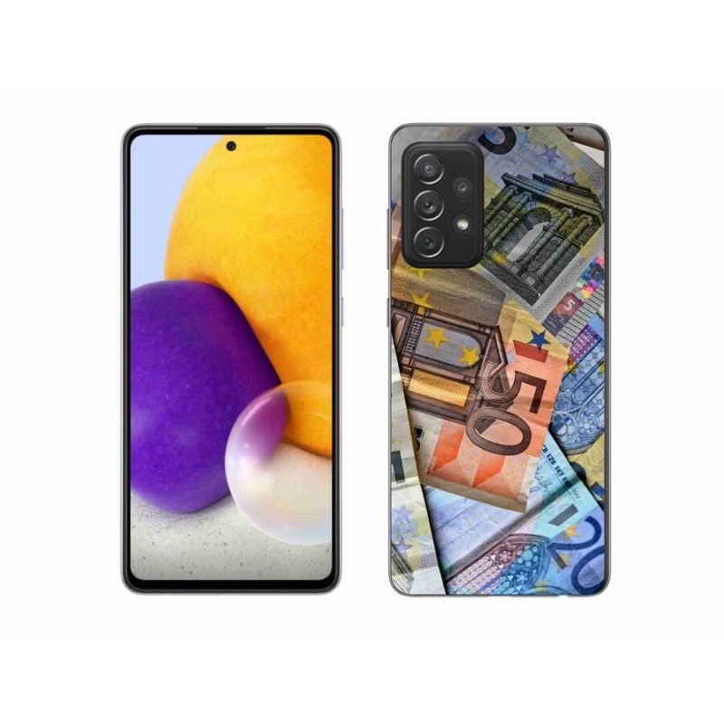 Gelový kryt mmCase na mobil Samsung Galaxy A72/A72 5G - euro