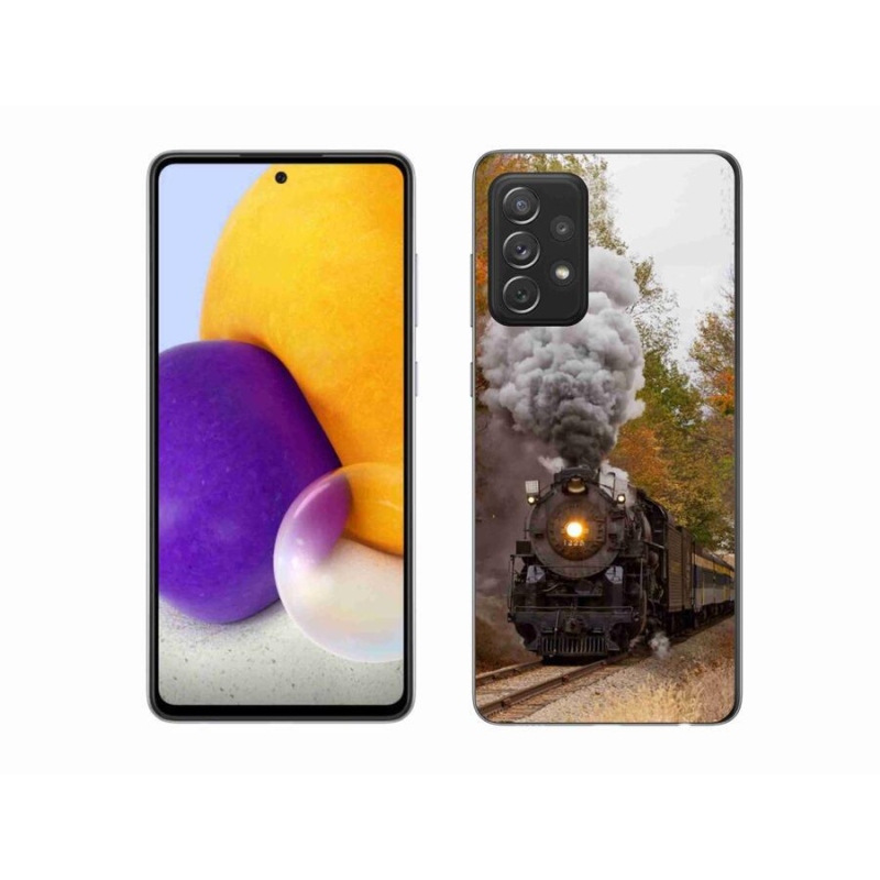 Gelový kryt mmCase na mobil Samsung Galaxy A72/A72 5G - vlak 1