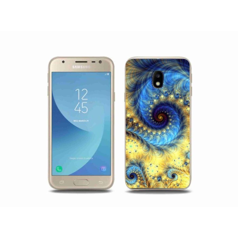 Gelový kryt mmCase na mobil Samsung Galaxy J3 (2017) - abstrakt 19