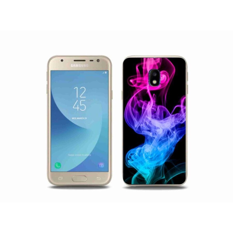 Gelový kryt mmCase na mobil Samsung Galaxy J3 (2017) - abstraktní vzor 8