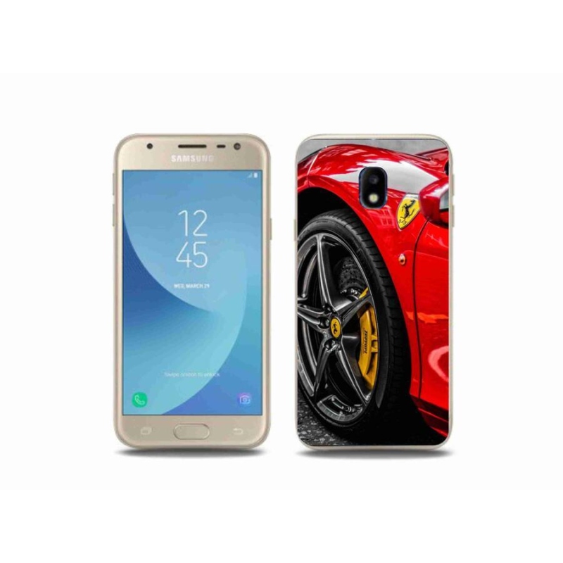 Gelový kryt mmCase na mobil Samsung Galaxy J3 (2017) - auto 1