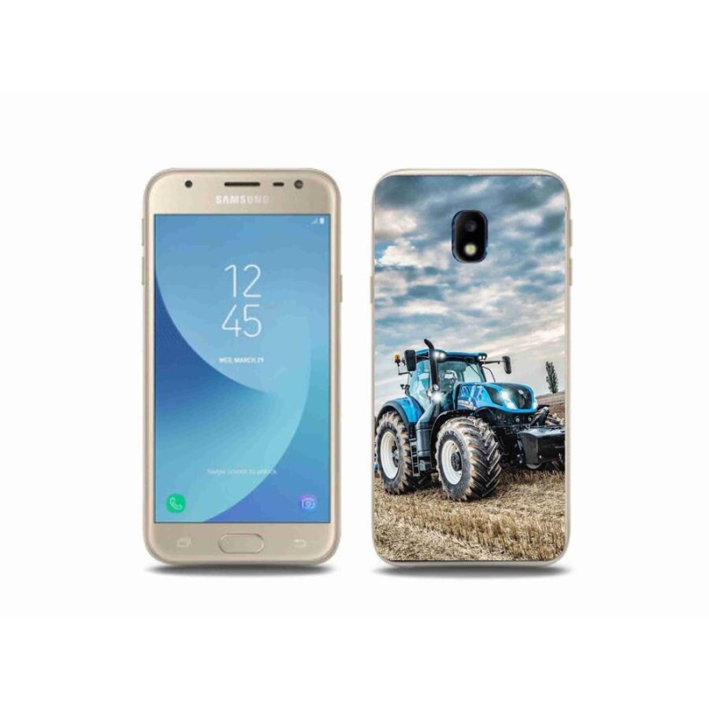 Gelový kryt mmCase na mobil Samsung Galaxy J3 (2017) - traktor 2