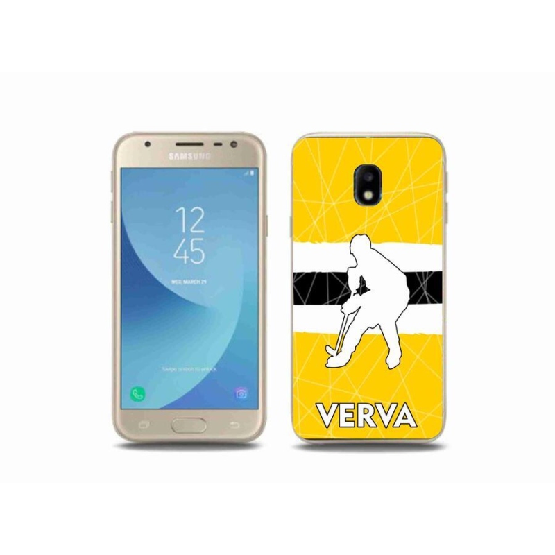 Gelový kryt mmCase na mobil Samsung Galaxy J3 (2017) - Verva