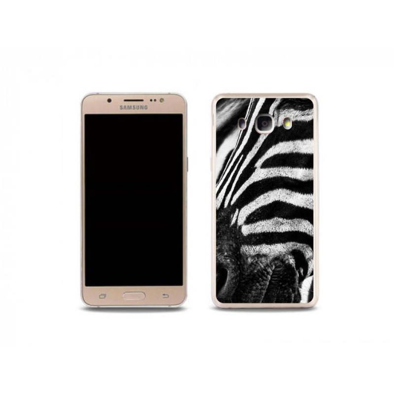 Gelový kryt mmCase na mobil Samsung Galaxy J5 (2016) - zebra