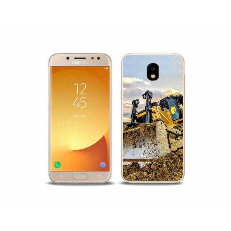 Gelový kryt mmCase na mobil Samsung Galaxy J5 (2017) - bagr