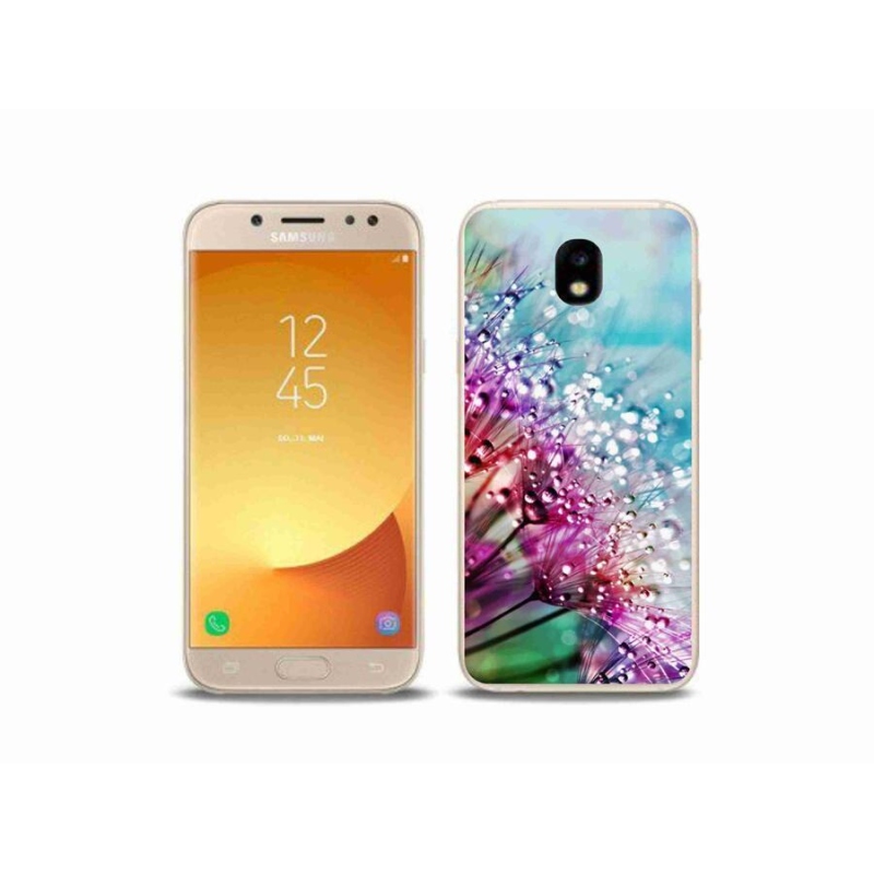 Gelový kryt mmCase na mobil Samsung Galaxy J5 (2017) - barevné květy