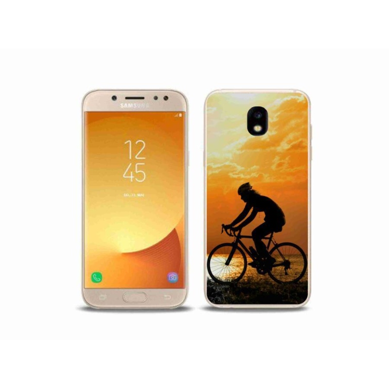 Gelový kryt mmCase na mobil Samsung Galaxy J5 (2017) - cyklovýlet