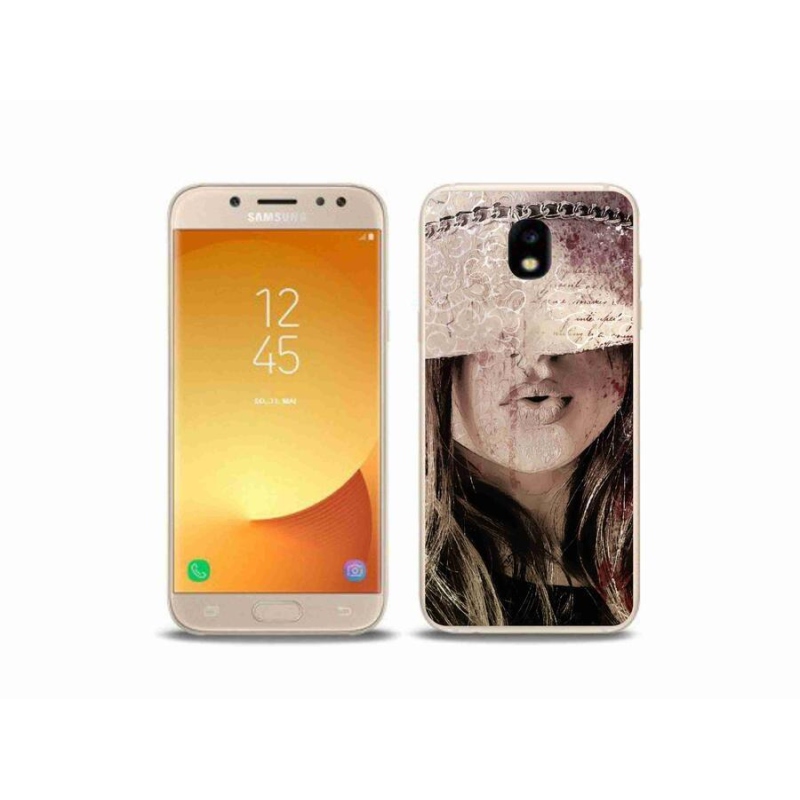 Gelový kryt mmCase na mobil Samsung Galaxy J5 (2017) - dívka