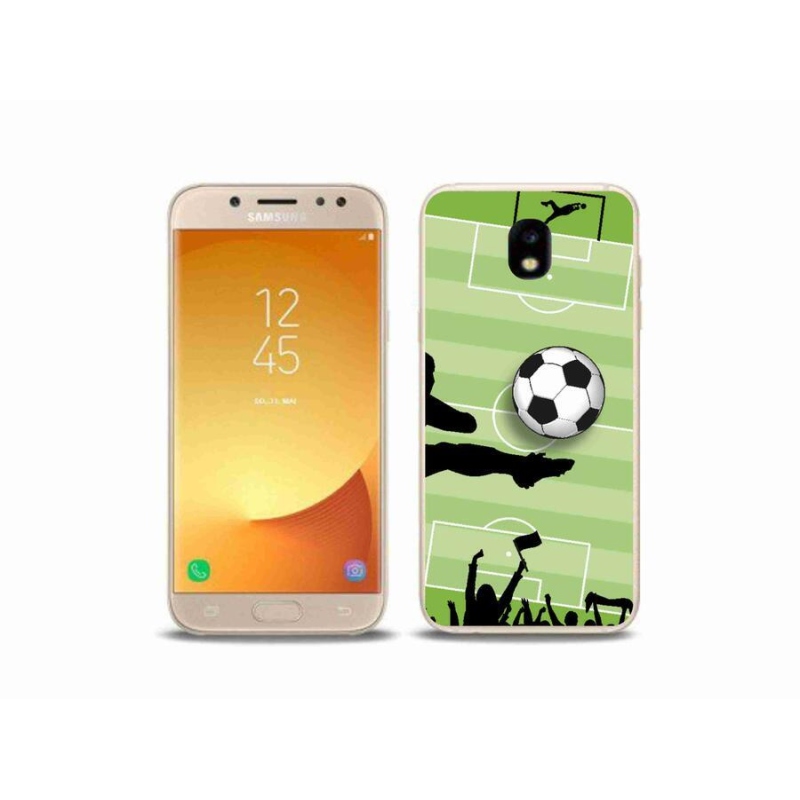 Gelový kryt mmCase na mobil Samsung Galaxy J5 (2017) - fotbal 3