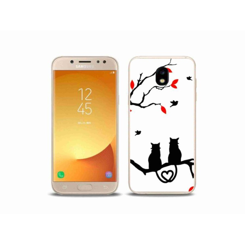 Gelový kryt mmCase na mobil Samsung Galaxy J5 (2017) - kočičí láska