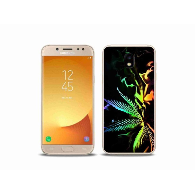 Gelový kryt mmCase na mobil Samsung Galaxy J5 (2017) - konopí 2