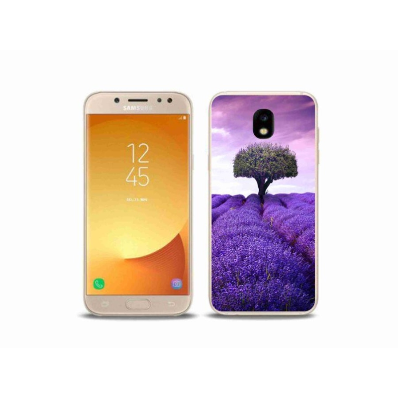 Gelový kryt mmCase na mobil Samsung Galaxy J5 (2017) - levandulová louka