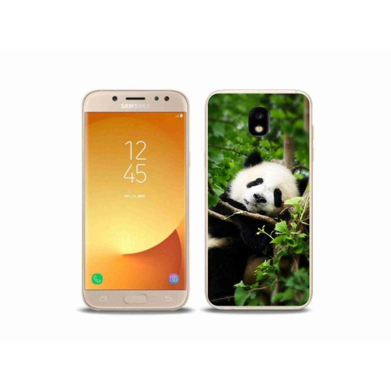 Gelový kryt mmCase na mobil Samsung Galaxy J5 (2017) - panda