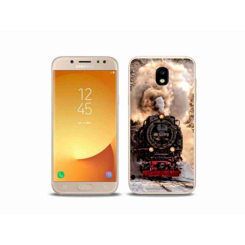 Gelový kryt mmCase na mobil Samsung Galaxy J5 (2017) - vlak