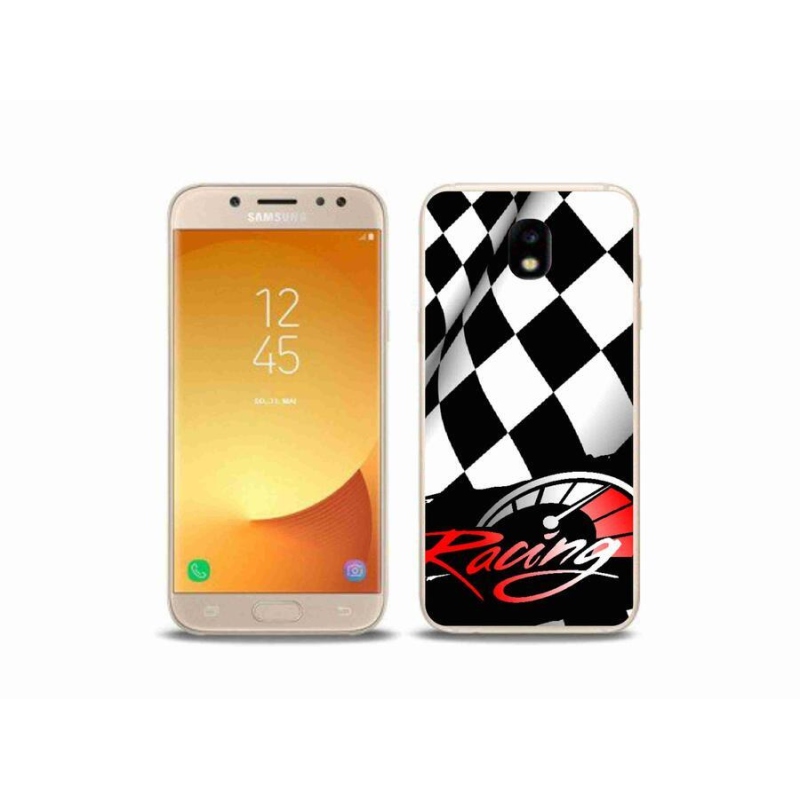 Gelový kryt mmCase na mobil Samsung Galaxy J5 (2017) - závodění