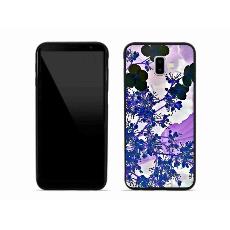 Gelový kryt mmCase na mobil Samsung Galaxy J6 Plus - květ hortenzie