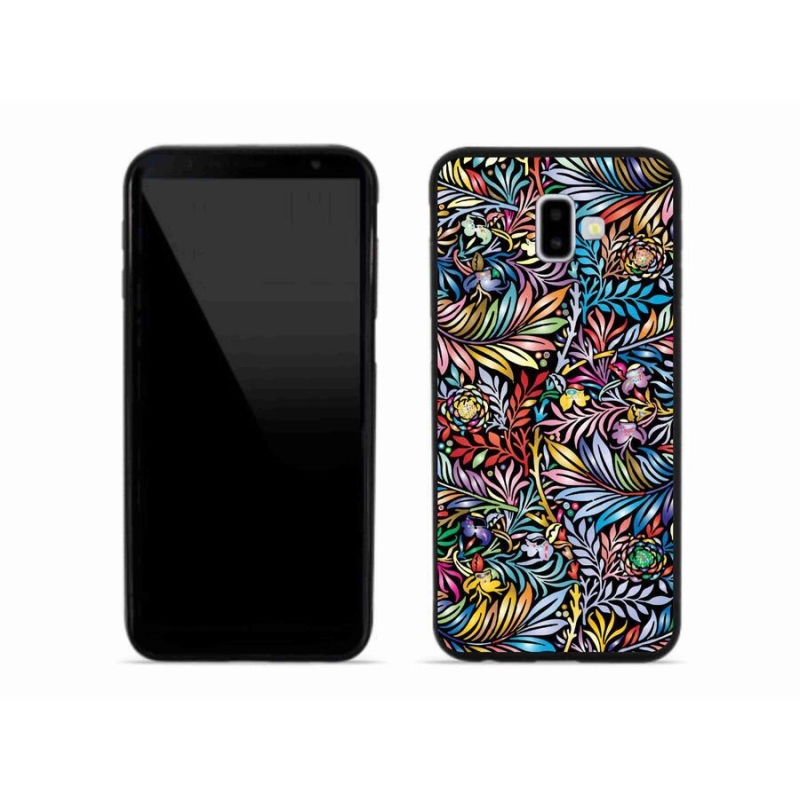 Gelový kryt mmCase na mobil Samsung Galaxy J6 Plus - květiny 5