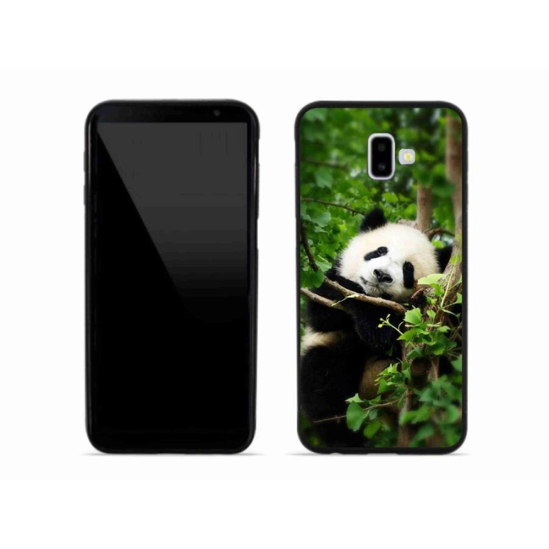 Gelový kryt mmCase na mobil Samsung Galaxy J6 Plus - panda