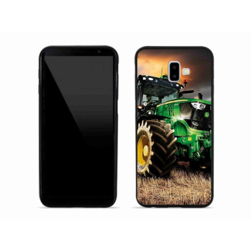 Gelový kryt mmCase na mobil Samsung Galaxy J6 Plus - traktor