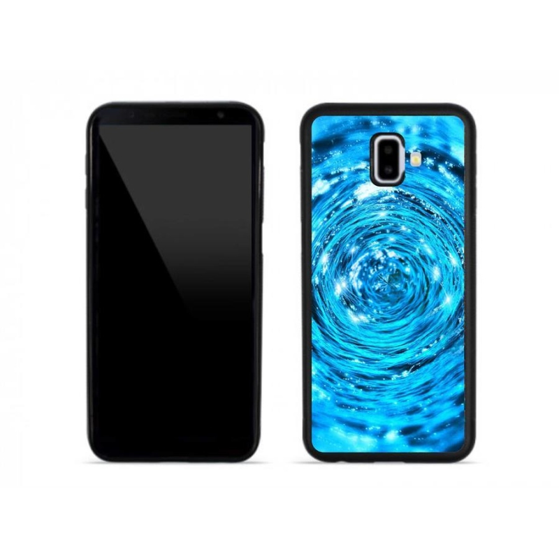 Gelový kryt mmCase na mobil Samsung Galaxy J6 Plus - vodní vír