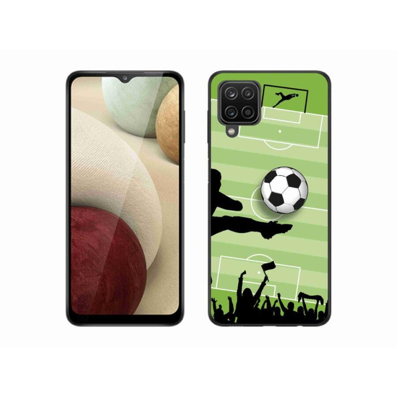 Gelový kryt mmCase na mobil Samsung Galaxy M12 - fotbal 3