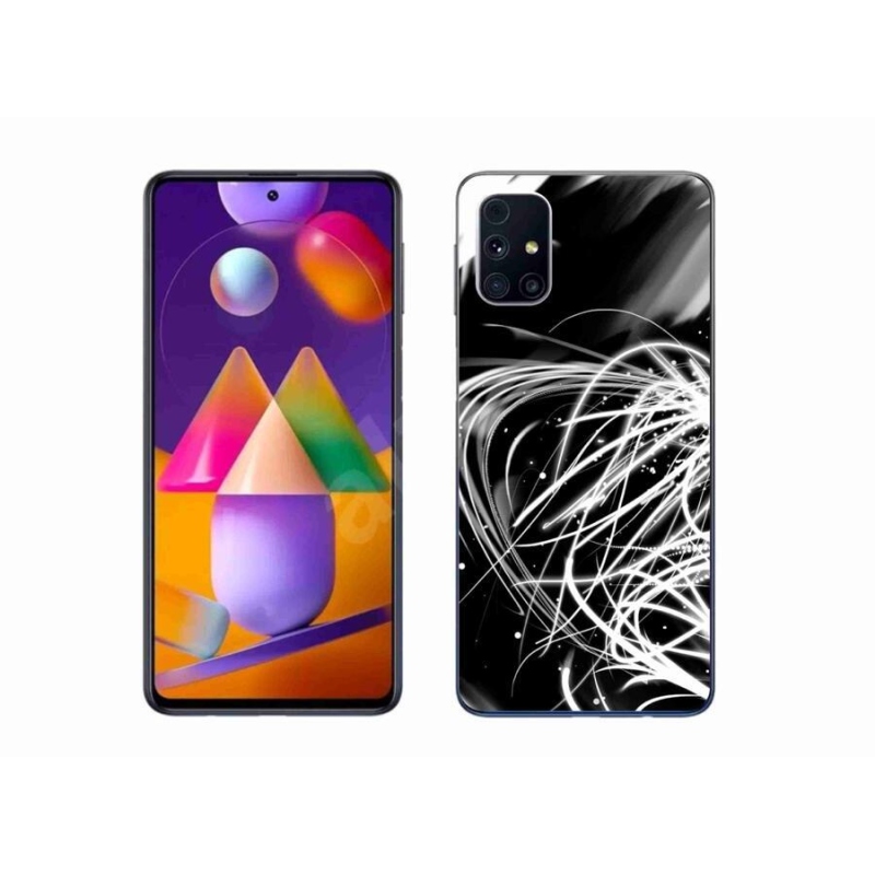 Gelový kryt mmCase na mobil Samsung Galaxy M31s - abstrakt 2