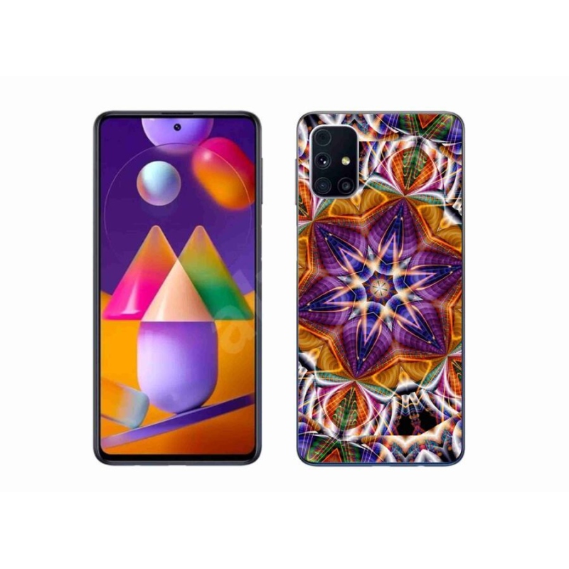 Gelový kryt mmCase na mobil Samsung Galaxy M31S - abstrakt 6
