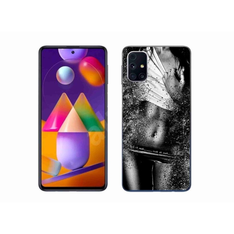Gelový kryt mmCase na mobil Samsung Galaxy M31s - sexy žena 1