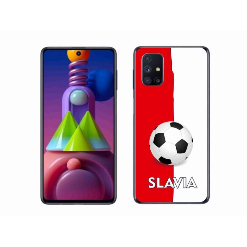 Gelový kryt mmCase na mobil Samsung Galaxy M51 - fotbal 2
