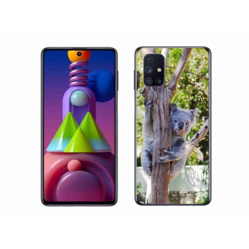 Gelový kryt mmCase na mobil Samsung Galaxy M51 - koala