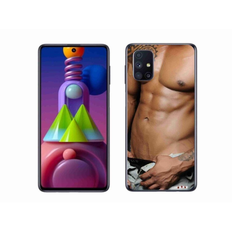 Gelový kryt mmCase na mobil Samsung Galaxy M51 - sexy muž