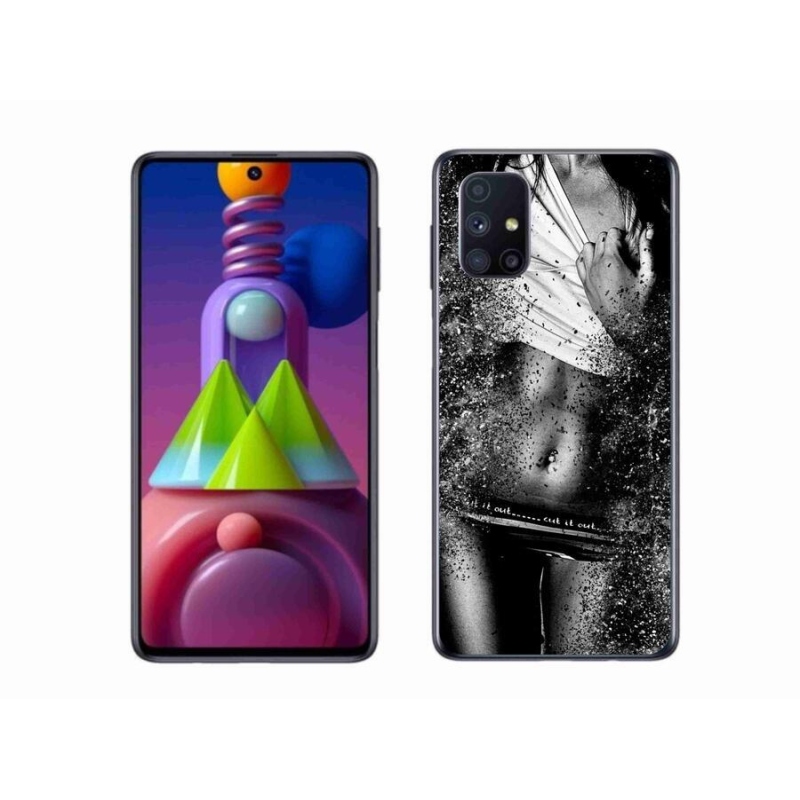 Gelový kryt mmCase na mobil Samsung Galaxy M51 - sexy žena 1