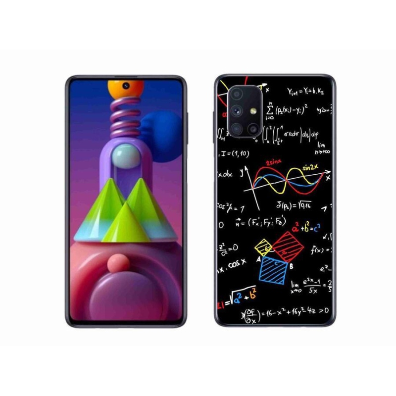 Gelový kryt mmCase na mobil Samsung Galaxy M51 - vzorečky