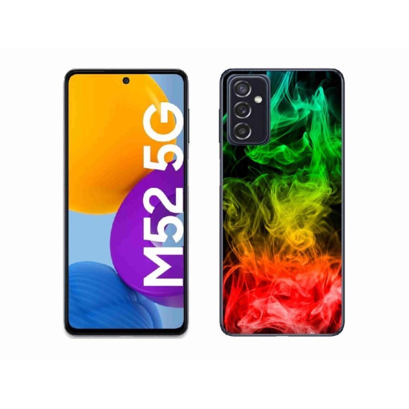Gelový kryt mmCase na mobil Samsung Galaxy M52 5G - abstraktní vzor 7