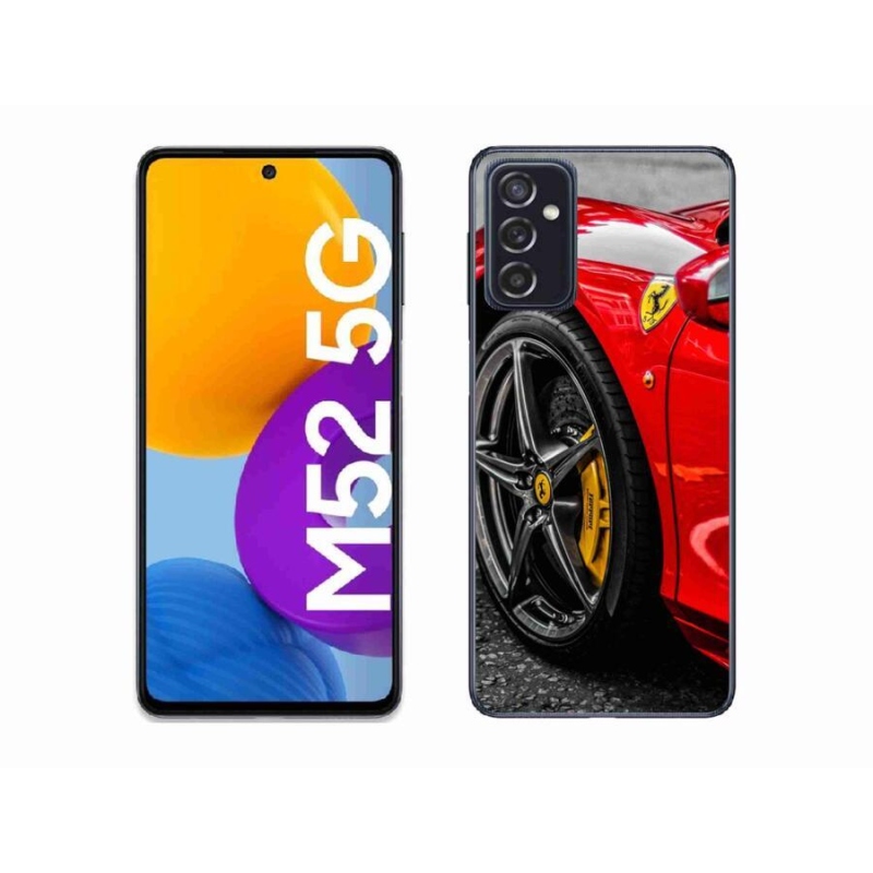 Gelový kryt mmCase na mobil Samsung Galaxy M52 5G - auto 1