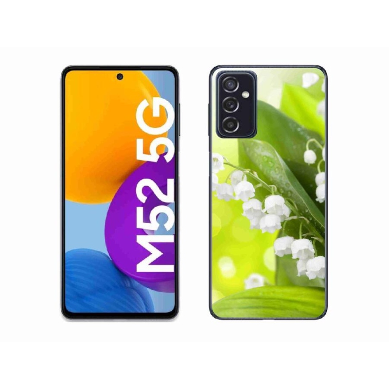 Gelový kryt mmCase na mobil Samsung Galaxy M52 5G - konvalinka