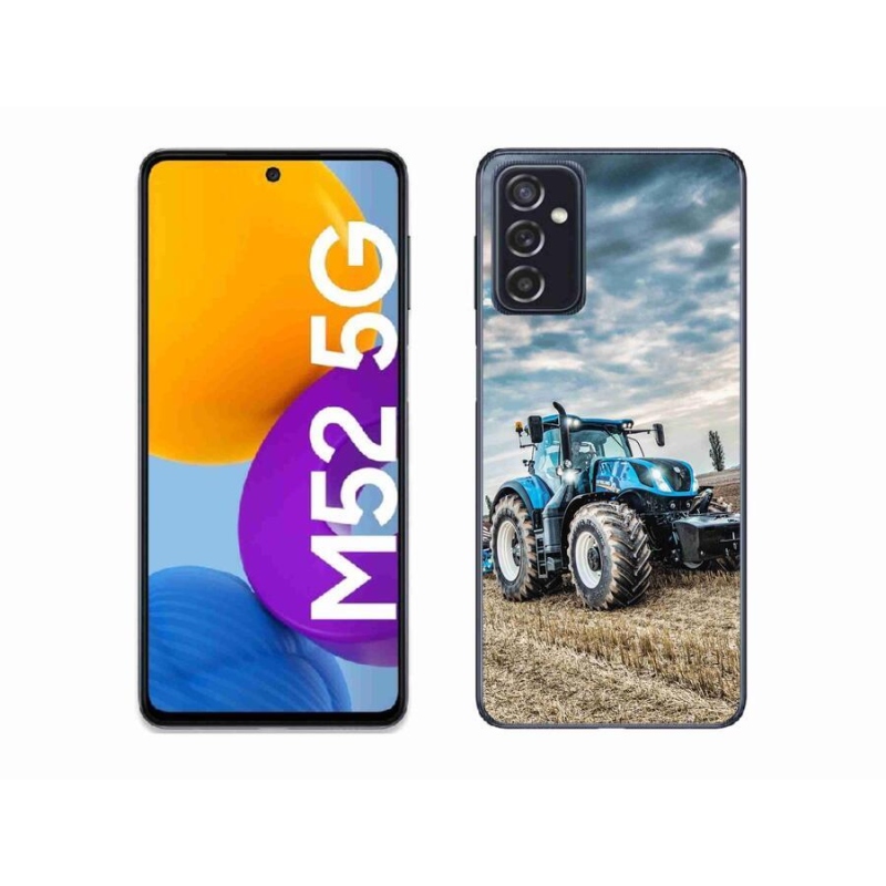 Gelový kryt mmCase na mobil Samsung Galaxy M52 5G - traktor 2