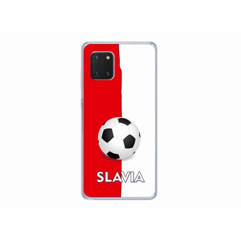 Gelový kryt mmCase na mobil Samsung Galaxy Note 10 Lite - fotbal 2