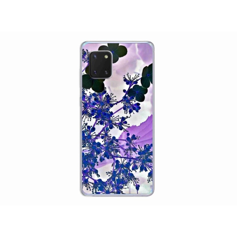Gelový kryt mmCase na mobil Samsung Galaxy Note 10 Lite - květ hortenzie