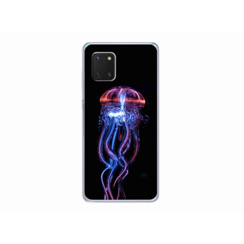 Gelový kryt mmCase na mobil Samsung Galaxy Note 10 Lite - medúza