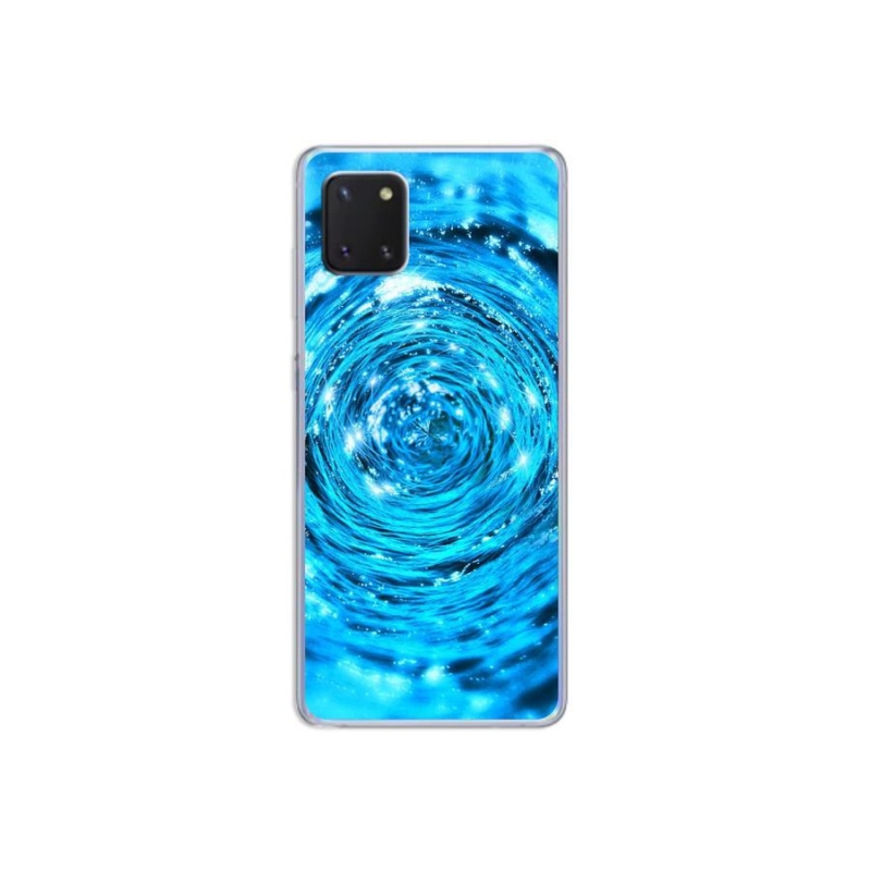 Gelový kryt mmCase na mobil Samsung Galaxy Note 10 Lite - vodní vír
