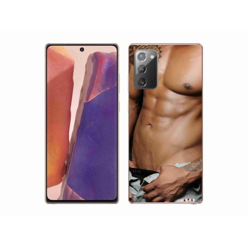 Gelový kryt mmCase na mobil Samsung Galaxy Note 20/Note 20 5G - sexy muž