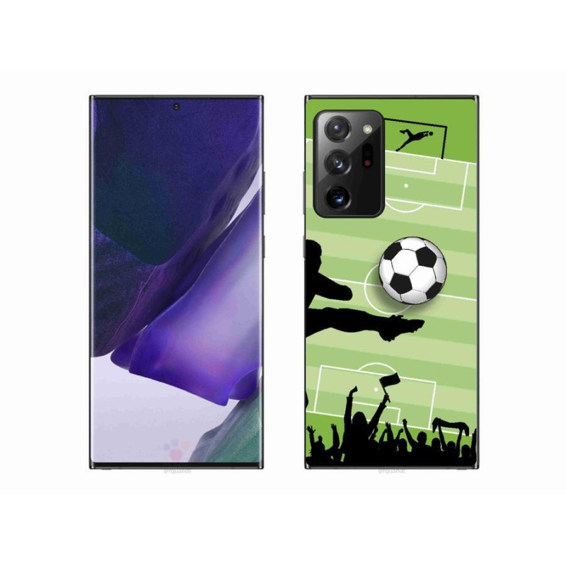 Gelový kryt mmCase na mobil Samsung Galaxy Note 20 Ultra - fotbal 3