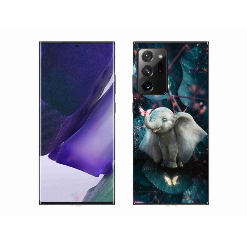 Gelový kryt mmCase na mobil Samsung Galaxy Note 20 Ultra - roztomilý slon