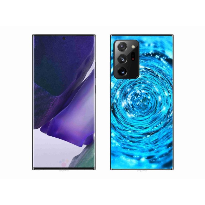 Gelový kryt mmCase na mobil Samsung Galaxy Note 20 Ultra - vodní vír