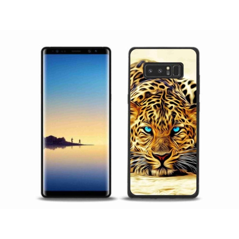 Gelový kryt mmCase na mobil Samsung Galaxy Note 8 - kreslený tygr