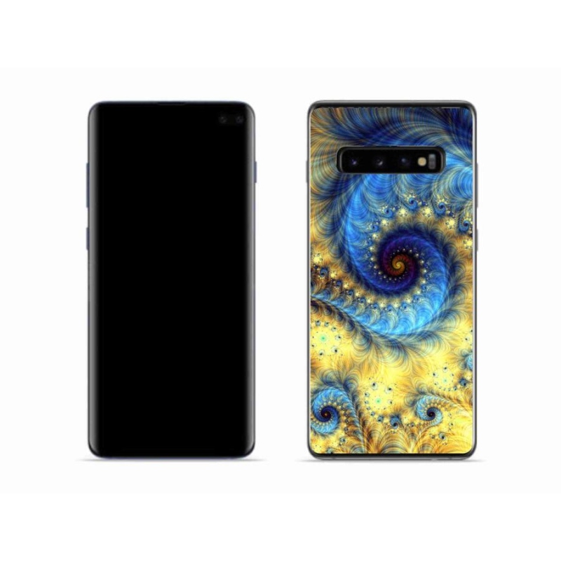 Gelový kryt mmCase na mobil Samsung Galaxy S10 - abstrakt 19