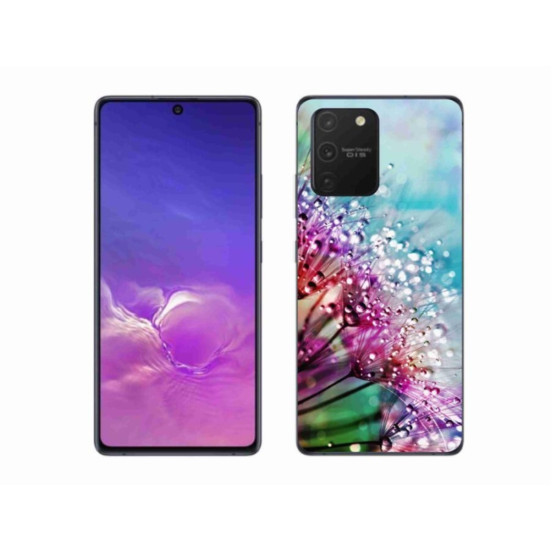 Gelový kryt mmCase na mobil Samsung Galaxy S10 Lite - barevné květy