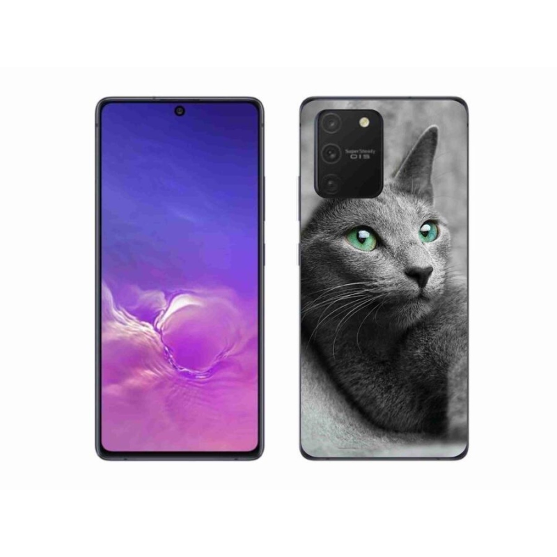 Gelový kryt mmCase na mobil Samsung Galaxy S10 Lite - kočka 2